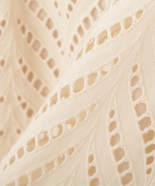 PROPORTION BODY DRESSING（プロポーションボディドレッシング）の「フリルネックレースブラウス / 1212210604（シャツ/ブラウス・レディース・ブラック/ブルー/オフホワイト・SMALL/MEDIUM）」の17枚目の写真