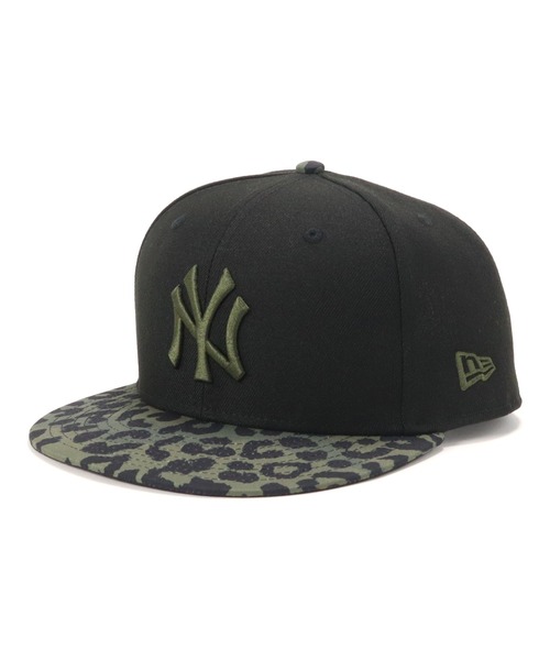 New Era 9FIFTY キャップ NEW YORKレオパード柄 NEW ERA（ニューエラ）の「ニューエラ キャップ NYニューヨーク
