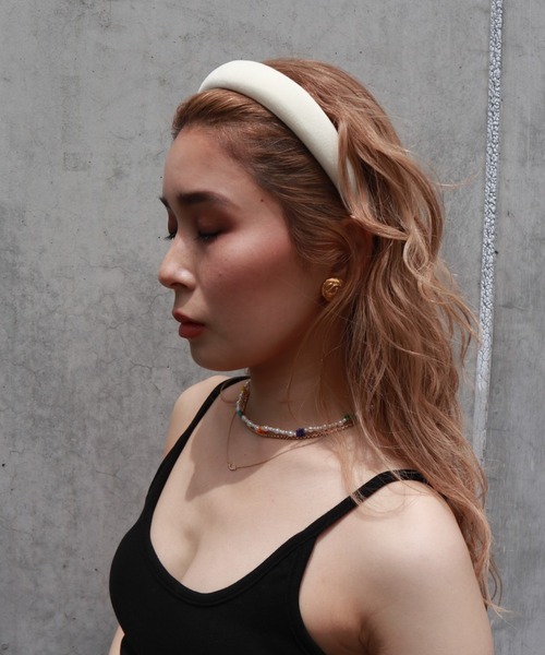 FIG&VIPER（フィグアンドバイパー）の「カラーカチューシャ（カチューシャ・レディース・ライトブルー/ホワイト/イエロー・FREE）」の2枚目の写真