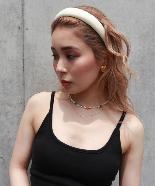 FIG&VIPER（フィグアンドバイパー）の「カラーカチューシャ（カチューシャ・レディース・ライトブルー/ホワイト/イエロー・FREE）」の11枚目の写真