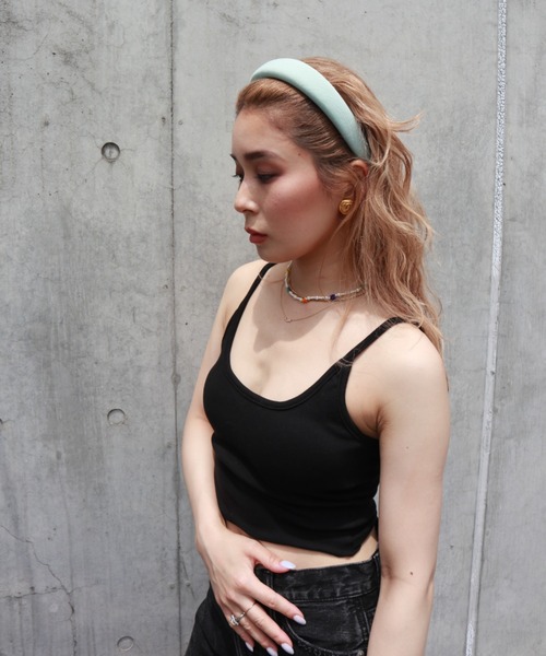 FIG&VIPER（フィグアンドバイパー）の「カラーカチューシャ（カチューシャ・レディース・ライトブルー/ホワイト/イエロー・FREE）」の15枚目の写真