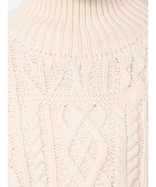 Ungrid（アングリッド）の「パッチワークケーブルニットベスト（ニット/セーター・レディース・ブラウン/アイボリー・FREE）」の19枚目の写真