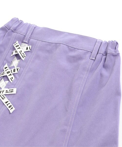 algy（アルジー）の「レースアップスカート（スカート・キッズ・サックスブルー/ピンク/ミント/ラベンダー・SMALL/MEDIUM/X-SMALL/XX-SMALL）」の8枚目の写真