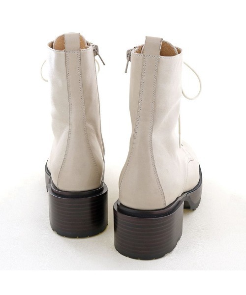 あしながおじさん（アシナガオジサン）の「厚底レースアップブーツ　-6701519（ブーツ・レディース・ブラック/アイボリー/ワイン・22.5cm/23.5cm/24.5cm/23.0cm/24.0cm）」の17枚目の写真