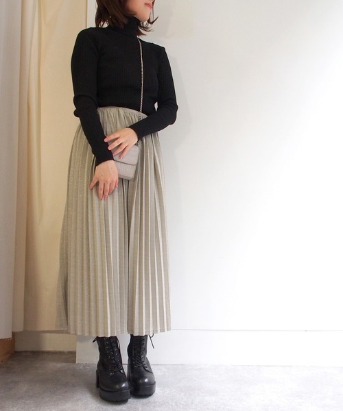 あしながおじさん（アシナガオジサン）の「厚底レースアップブーツ　-6701519（ブーツ・レディース・ブラック/アイボリー/ワイン・22.5cm/23.5cm/24.5cm/23.0cm/24.0cm）」の19枚目の写真