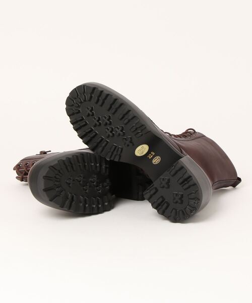 あしながおじさん（アシナガオジサン）の「厚底レースアップブーツ　-6701519（ブーツ・レディース・ブラック/アイボリー/ワイン・22.5cm/23.5cm/24.5cm/23.0cm/24.0cm）」の8枚目の写真