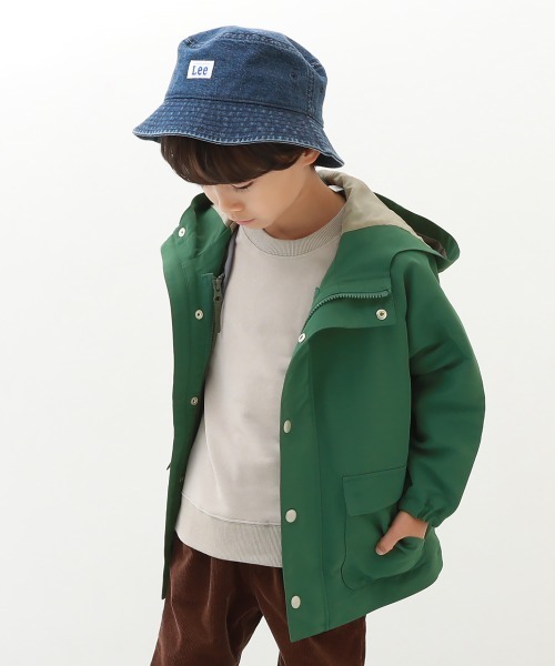 devirock(デビロック)の「洗える 撥水 3WAYマウンテンパーカー(マウンテンパーカー・キッズ・ベージュ/グリーン系その他/ブルー系その他・100cm/110cm/120cm/130cm/140cm/150cm/160cm)」の2枚目の写真