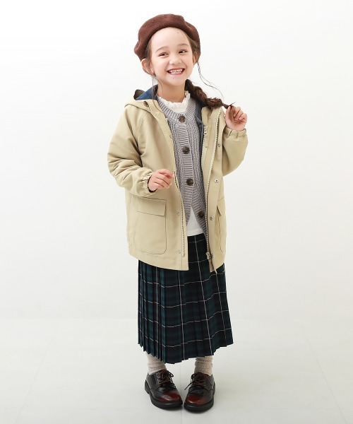 devirock(デビロック)の「洗える 撥水 3WAYマウンテンパーカー(マウンテンパーカー・キッズ・ベージュ/グリーン系その他/ブルー系その他・100cm/110cm/120cm/130cm/140cm/150cm/160cm)」の4枚目の写真