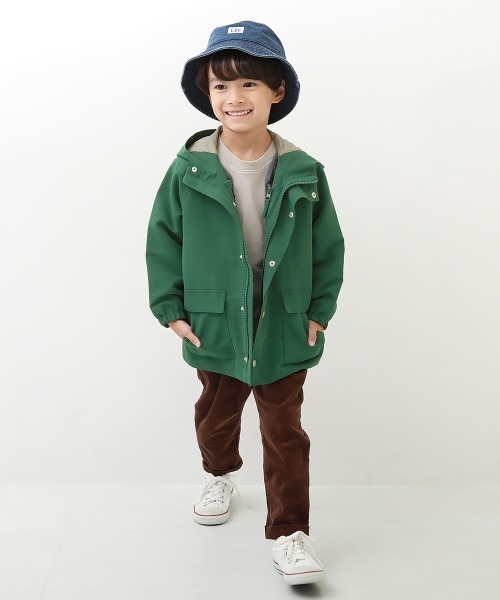 devirock(デビロック)の「洗える 撥水 3WAYマウンテンパーカー(マウンテンパーカー・キッズ・ベージュ/グリーン系その他/ブルー系その他・100cm/110cm/120cm/130cm/140cm/150cm/160cm)」の8枚目の写真