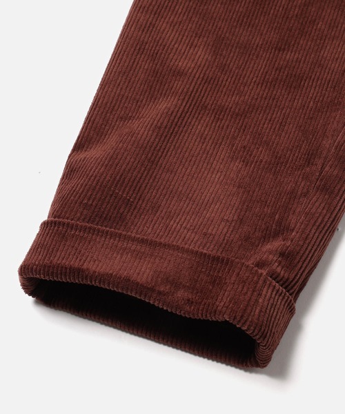 MR.OLIVE（ミスターオリーブ）の「MR.OLIVE ミスターオリーブ / 8W STRETCH CORDUROY / 2TUCK TAPERED PANTS 8ウェル ストレッチコーデュロイ / ツータック テーパード パンツ / M-223148（スラックス・メンズ・ブラウン/ブラック・MEDIUM/LARGE/SMALL）」の8枚目の写真