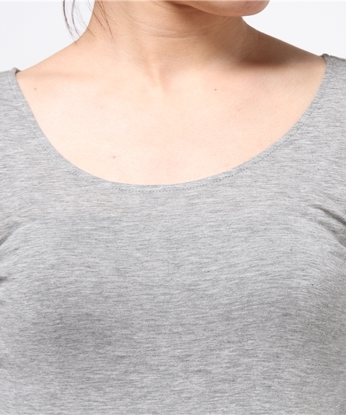 OUTLET(アウトレット)の「【Sheta】ロングスリーブカットソー(Tシャツ/カットソー・レディース・ブラック/グレー/ホワイト・FREE)」の6枚目の写真