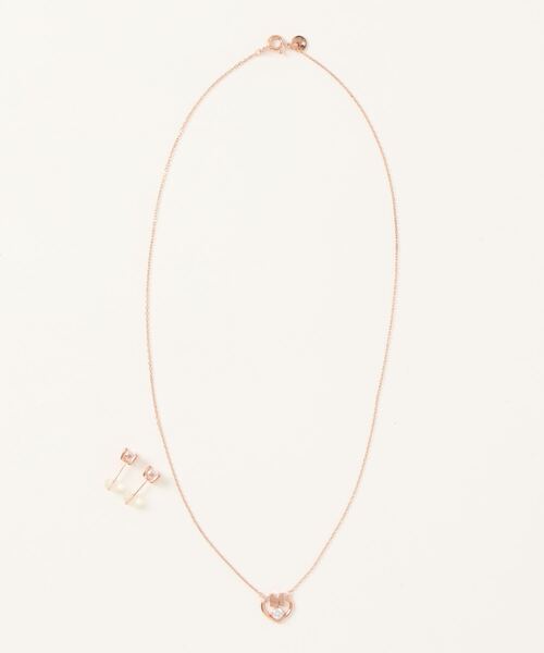 METROCITY(メトロシティ)の「ネックレス ピアス セット(ネックレス・レディース・ピンクゴールド・ONE SIZE)」の13枚目の写真