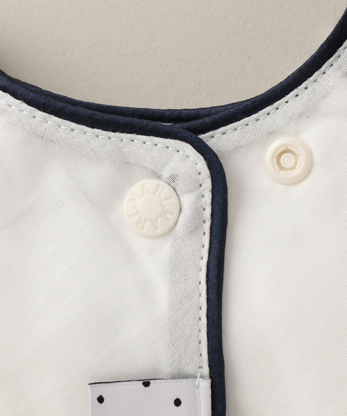 IENA ENFANT（イエナアンファン）の「【MARLMARL】別注 bibs ストライプ（baby）（スタイ/よだれかけ・キッズ・ネイビー・FREE）」の17枚目の写真