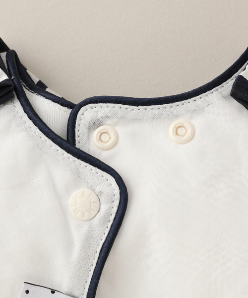 IENA ENFANT（イエナアンファン）の「【MARLMARL】別注 bibs ストライプ（baby）（スタイ/よだれかけ・キッズ・ネイビー・FREE）」の18枚目の写真