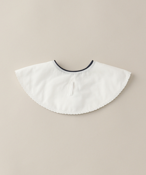 IENA ENFANT（イエナアンファン）の「【MARLMARL】別注 bibs ストライプ（baby）（スタイ/よだれかけ・キッズ・ネイビー・FREE）」の2枚目の写真