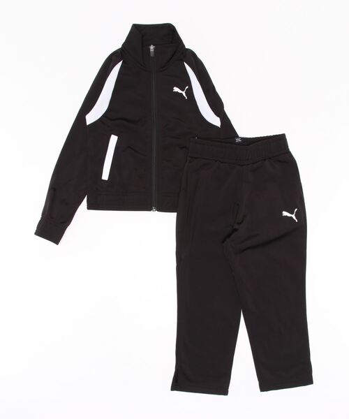 PUMA(プーマ)の「PUMA プーマ キッズ ガールズ クラシック トリコット ジャージ 上下セット 120-160cm(その他トップス・キッズ・ブラック/サーモンピンク/ピンク系その他・140/130/160/150/120)」の2枚目の写真