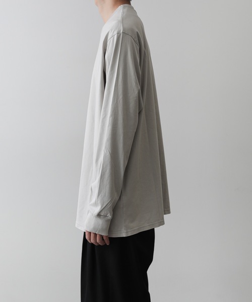 ATTACHMENT(アタッチメント)の「59/2 コンパクト天竺 L/S TEE / COMPACT YARN CO JERSEY L/S TEE(Tシャツ/カットソー・メンズ・イエロー系その他/ホワイト/ブラック/ライトベージュ・2/1/3)」の16枚目の写真