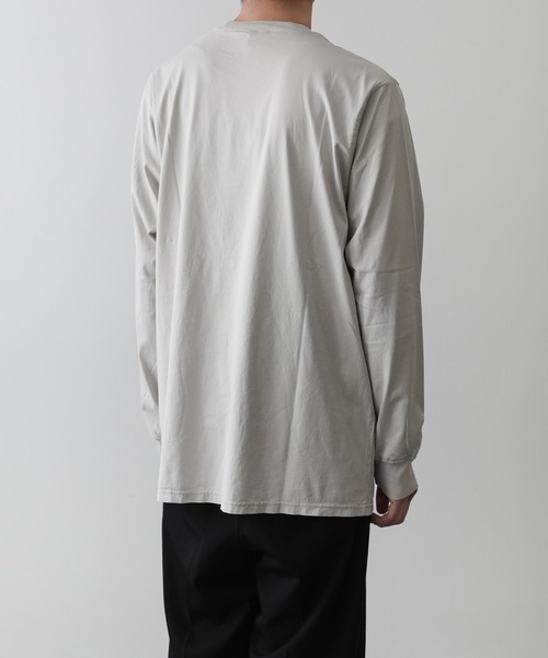 ATTACHMENT(アタッチメント)の「59/2 コンパクト天竺 L/S TEE / COMPACT YARN CO JERSEY L/S TEE(Tシャツ/カットソー・メンズ・イエロー系その他/ホワイト/ブラック/ライトベージュ・2/1/3)」の17枚目の写真