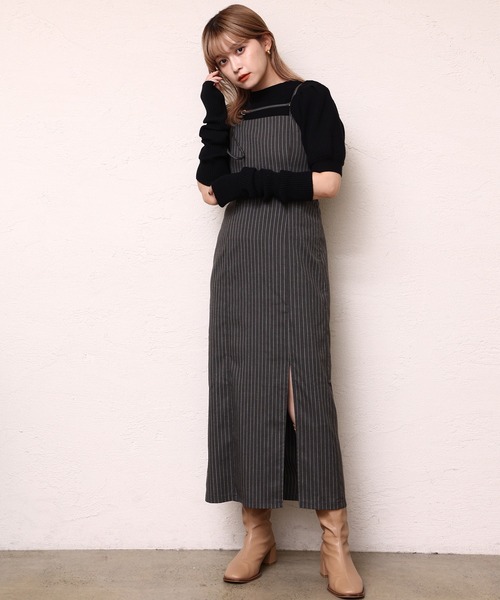 one after another NICE CLAUP　ワンピース　black セール】マルチウェイセットワンピース【ZOZO限定商品