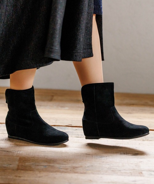 HIMIKO(ヒミコ)の「【HIMIKO】2WAYファーブーツ【撥水】/621418(ブーツ・レディース・ブラック/ベージュ系その他4/ダークグレー・21.5cm/22.0cm/22.5cm/23.0cm/23.5cm/24.0cm/24.5cm/25.0cm/25.5cm/26.0cm)」の8枚目の写真