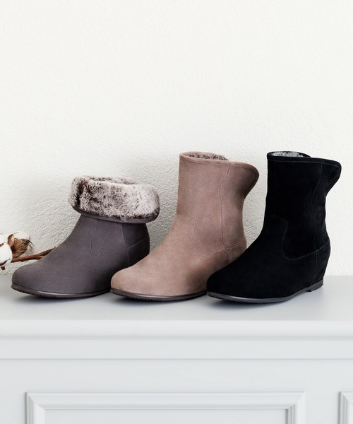 HIMIKO(ヒミコ)の「【HIMIKO】2WAYファーブーツ【撥水】/621418(ブーツ・レディース・ブラック/ベージュ系その他4/ダークグレー・21.5cm/22.0cm/22.5cm/23.0cm/23.5cm/24.0cm/24.5cm/25.0cm/25.5cm/26.0cm)」の18枚目の写真