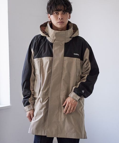 LOWRYS FARM（ローリーズファーム）の「ＧＥＲＲＹパネルマウンテンパーカー　165736（マウンテンパーカー・メンズ・ベージュ/オフホワイト・MEDIUM/LARGE）」の16枚目の写真