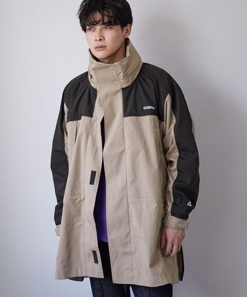 LOWRYS FARM（ローリーズファーム）の「ＧＥＲＲＹパネルマウンテンパーカー　165736（マウンテンパーカー・メンズ・ベージュ/オフホワイト・MEDIUM/LARGE）」の22枚目の写真