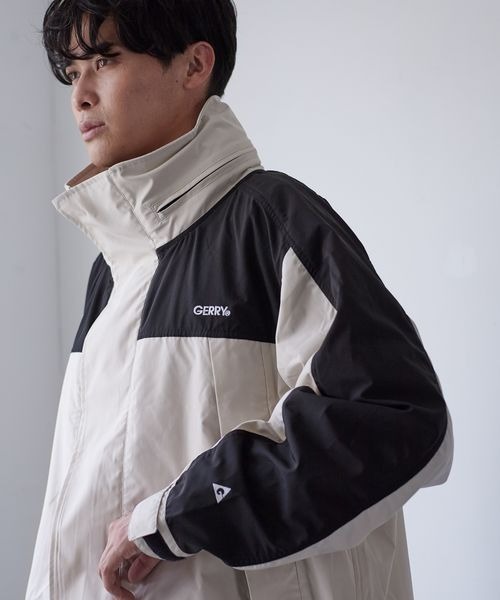 LOWRYS FARM（ローリーズファーム）の「ＧＥＲＲＹパネルマウンテンパーカー　165736（マウンテンパーカー・メンズ・ベージュ/オフホワイト・MEDIUM/LARGE）」の3枚目の写真