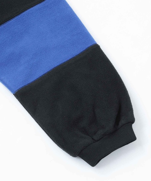 X-girl（エックスガール）の「BICOLOR FLEECE TOP（スウェット・レディース・ホワイト/ブラック/ベージュ・S/M）」の9枚目の写真