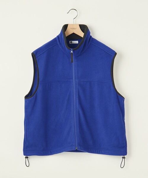 info. BEAUTY&YOUTH（インフォビューティアンドユース）の「＜info. BEAUTY&YOUTH＞ フリース フルジップ ベスト（ベスト・メンズ・ケリー/ブラック/ロイヤルブルー/ダークグレー・L/S/M）」の11枚目の写真