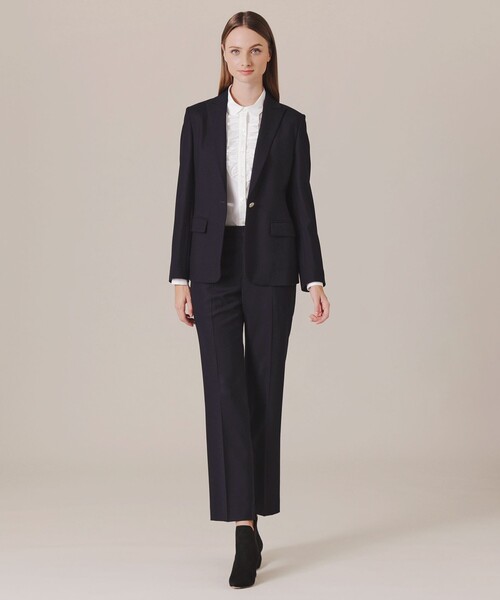 MACKINTOSH LONDON（マッキントッシュ ロンドン）の「ストレッチサイロウールパンツ（その他パンツ・レディース・チャコールグレー/ネイビー・36/40/38）」の9枚目の写真