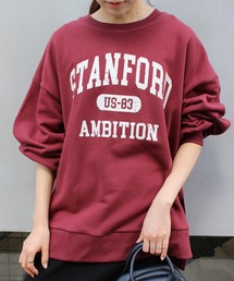 MLI'A（エムリア）の「カレッジロゴスウェット（スウェット・レディース）」