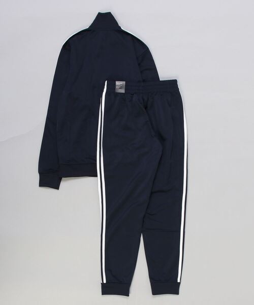 adidas(アディダス)の「アディダス adidas 3ストライプストラックスーツ(ジャージ・メンズ・ブラック×ホワイト/ネイビー・L/LL/3L/S/M)」の3枚目の写真