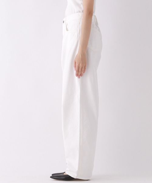 BABYLONE（バビロン）の「チノクロスワイドストレートパンツ（チノパンツ・レディース・ライトブラウン/オフホワイト/カーキ・36inch/38inch）」の22枚目の写真