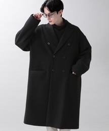 RAGEBLUE | ウーリーテック/ダブルチェスターロングコート(チェスターコート)