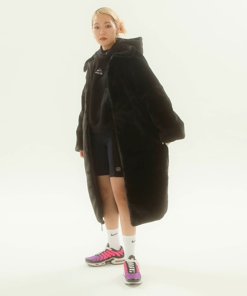 NIKE AS WNSW FX FUR GFX AOP LNG JKT / ナイキ ウィメンズ NSW FX FUR