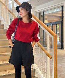 KOBE LETTUCE | スウェットニットシンプルトップス(ニット/セーター)