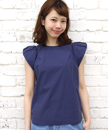 Kastane | 【Kastane】袖ギャザーブラウス(シャツ/ブラウス)