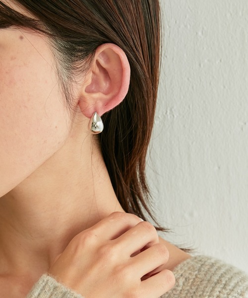 PAPILLONNER(パピヨネ)の「バルーンピアス/PAPILLONNER/パピヨネ(ピアス(両耳用)・レディース・シルバー/ゴールド・FREE)」の3枚目の写真