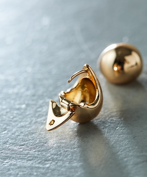 PAPILLONNER(パピヨネ)の「バルーンピアス/PAPILLONNER/パピヨネ(ピアス(両耳用)・レディース・シルバー/ゴールド・FREE)」の10枚目の写真