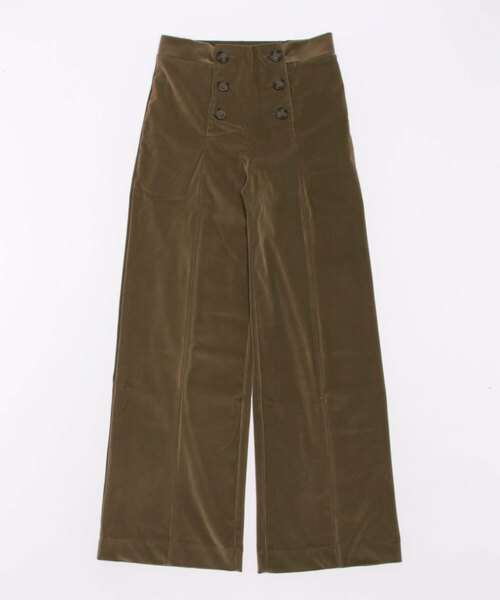 mi via loca(ミヴィアロカ)の「コーデュロイワイドパンツ(その他パンツ・レディース・オレンジ/ブラウン/カーキブラウン・FREE)」の14枚目の写真