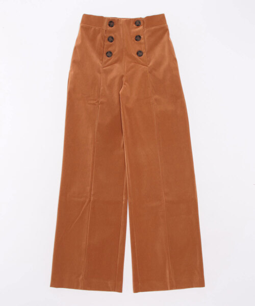 mi via loca(ミヴィアロカ)の「コーデュロイワイドパンツ(その他パンツ・レディース・オレンジ/ブラウン/カーキブラウン・FREE)」の15枚目の写真