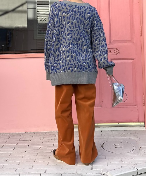 mi via loca(ミヴィアロカ)の「コーデュロイワイドパンツ(その他パンツ・レディース・オレンジ/ブラウン/カーキブラウン・FREE)」の22枚目の写真