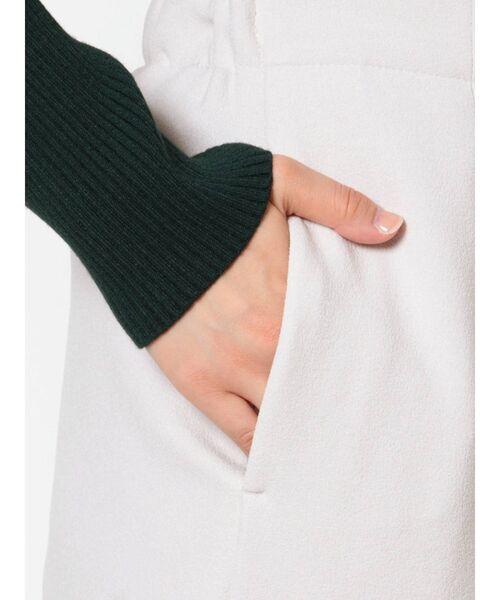 ELENDEEK(エレンディーク)の「クレープハイウエストパンツ(その他パンツ・レディース・ブラック/ライトグレー/ピンク・01/02)」の14枚目の写真