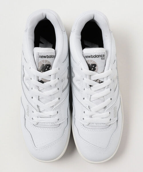 BEAMS BOY(ビームスボーイ)の「NEW BALANCE / BB550 PB1(スニーカー・レディース・ホワイト・23.5/24/24.5/25)」の5枚目の写真
