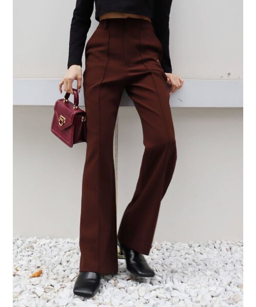 EVRIS（エヴリス）の「ツイルフレアパンツ（その他パンツ・レディース・ブラウン/ブルー/ブラック・MEDIUM/SMALL）」の20枚目の写真