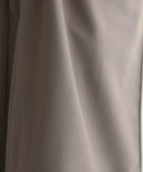 DISCOAT（ディスコート）の「【WEB限定】スタンドカラーロングコート（その他アウター・レディース・ブラウン/ブラック/アイボリー/グレイッシュベージュ/ベージュ/グレー・FREE）」の13枚目の写真