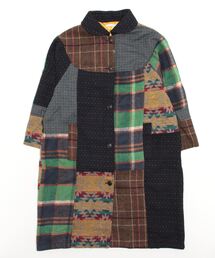 sandy | 【sandy】パッチワークラウンドカラーラグランコート(テーラードジャケット)