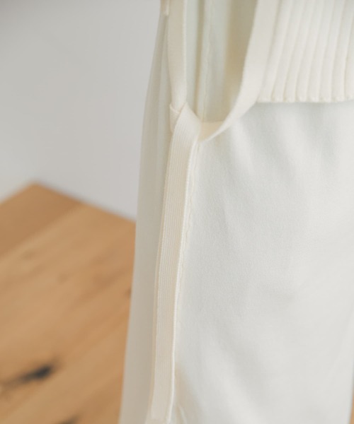 ITEMS URBANRESEARCH（アイテムズ アーバンリサーチ）の「リブベストセットワンピース（ワンピース・レディース・ホワイト/ブラック/グリーン・FREE）」の15枚目の写真