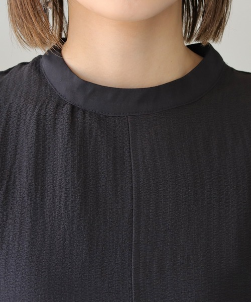 vingtrois(バントロア)の「【vingtrois】ボリュームスリーブロングフレアワンピース(ワンピース・レディース・ブラック/オフホワイト・M)」の20枚目の写真